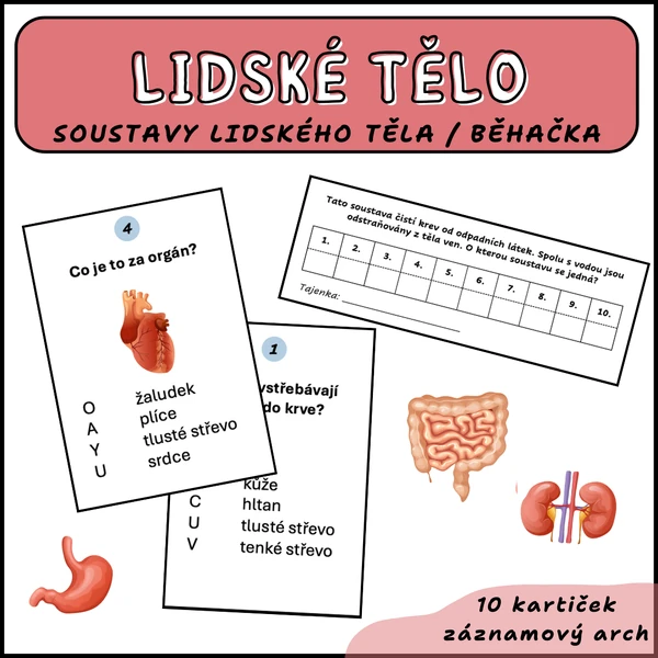 Lidské tělo - běhačka