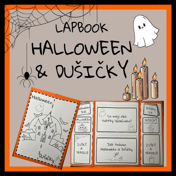 Lapbook - Halloween & Dušičky