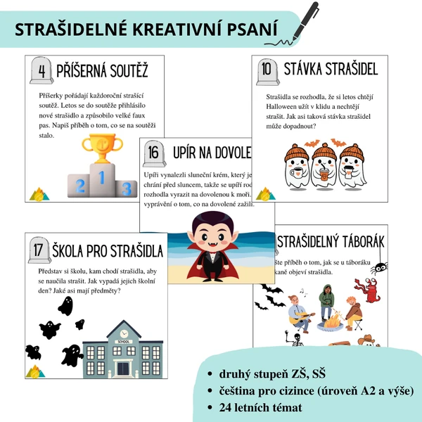 Strašidelné kreativní psaní