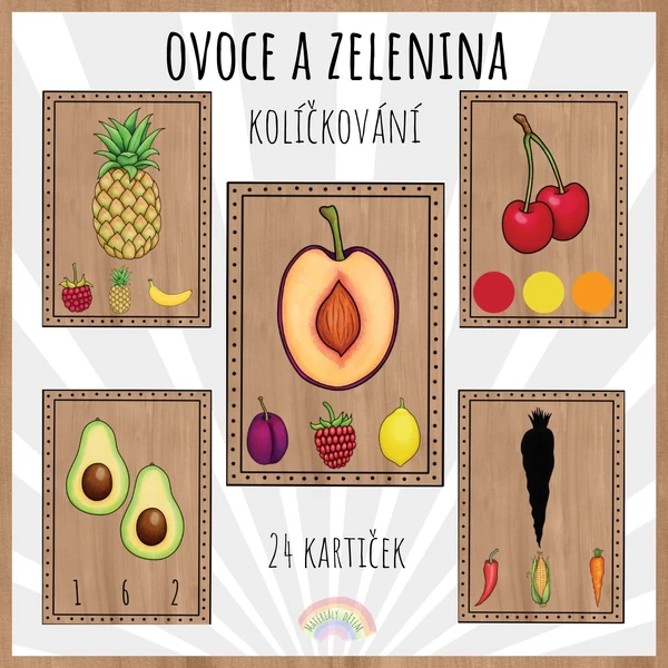 Ovoce a zelenina, kolíčkování