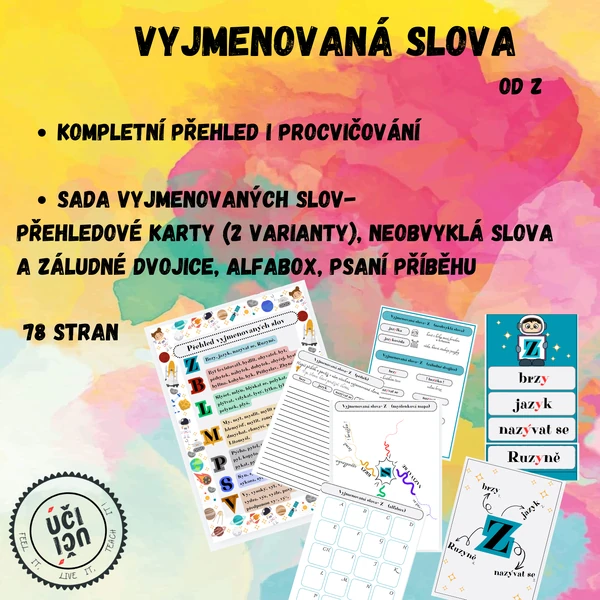 Vyjmenovaná slova- vesmír