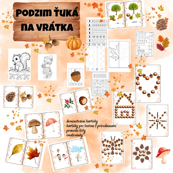 🍁🍂 PODZIM ŤUKÁ NA VRÁTKA 🍂🍁