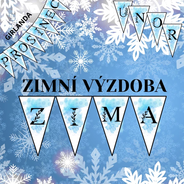 Zimní výzdoba