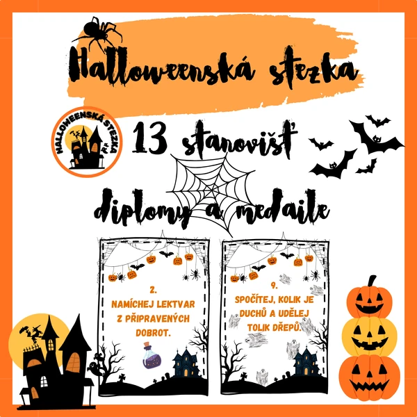 Halloweenská stezka