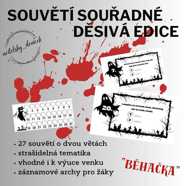 Souvětí souřadné - děsivá edice