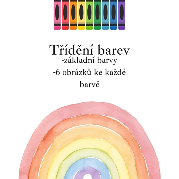 Třídění barev