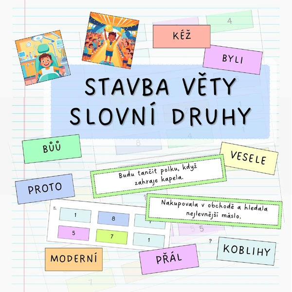 Stavba Věty -slovní druhy