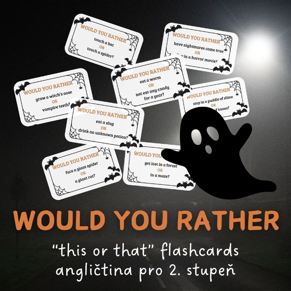 WOULD YOU RATHER - creepy flashcards
