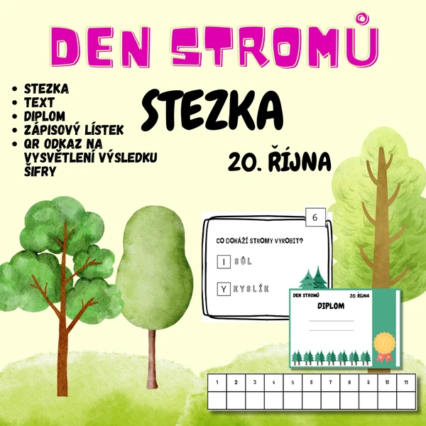 Den stromů - stezka