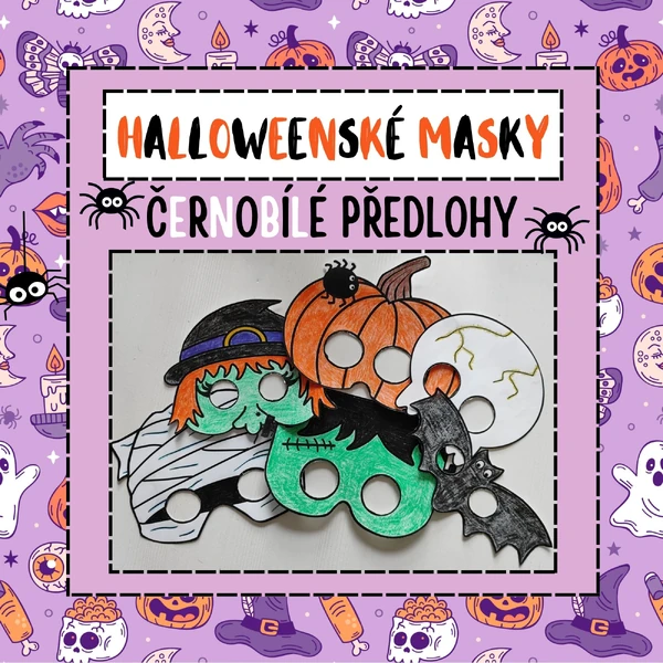 Halloweenské masky