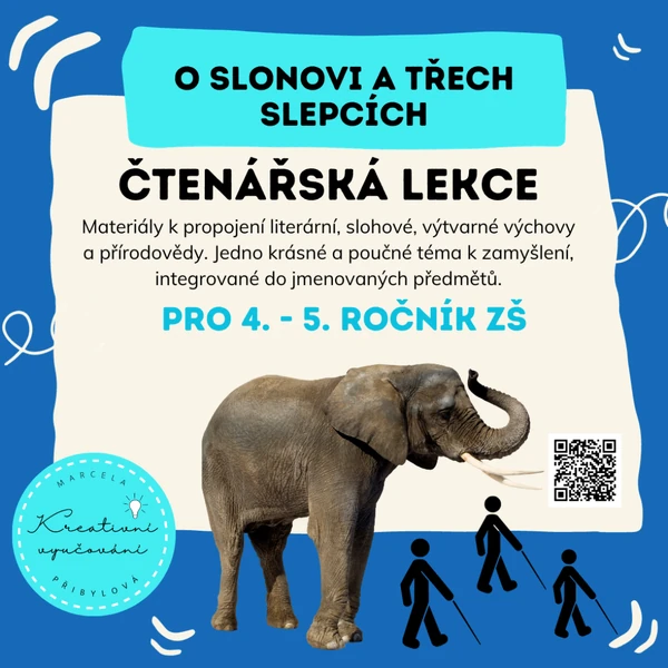 O slonovi a třech slepcích