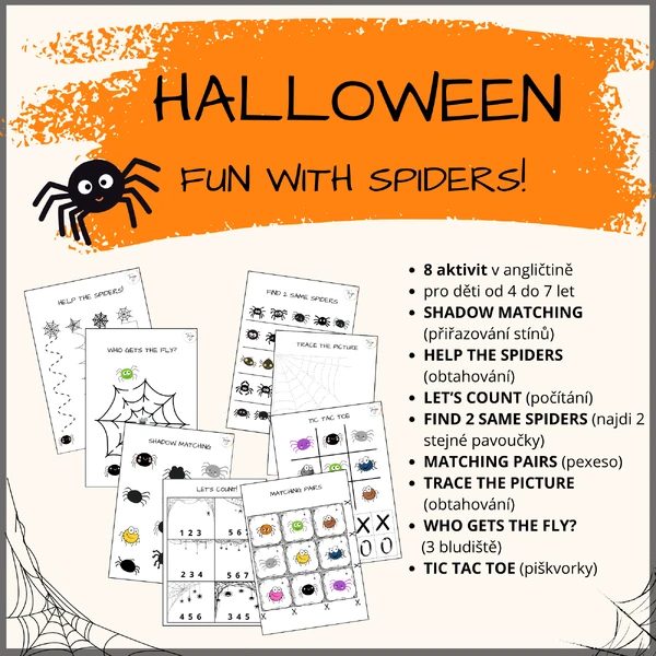HALLOWEEN - FUN WITH SPIDERS