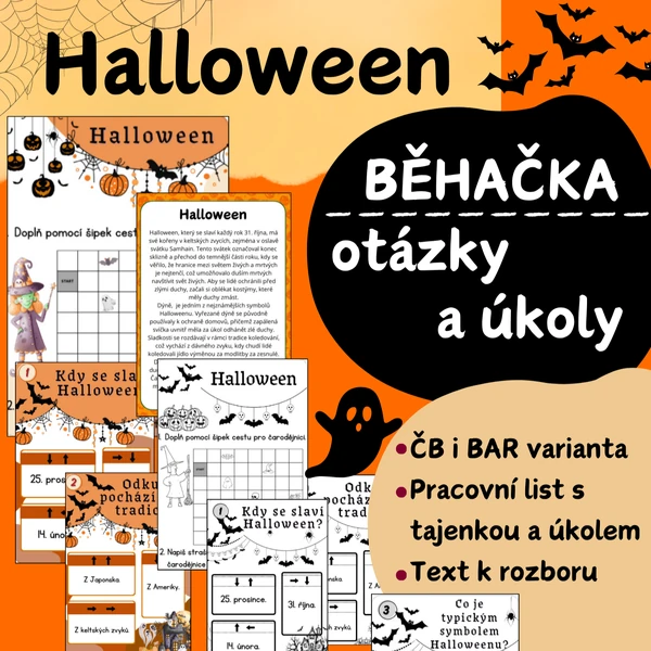 Halloween- běhačka, pátračka