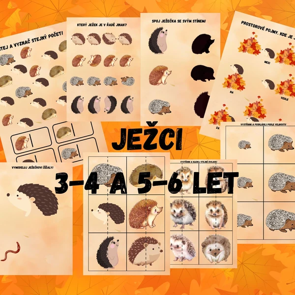 JEŽCI - pro MŠ