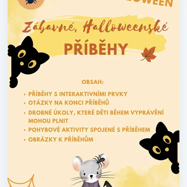 Halloweenské interaktivní pohádky