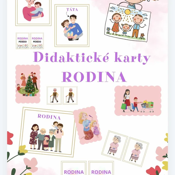 Didaktické karty - RODINA