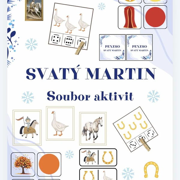 SVATÝ MARTIN- Soubor aktivit