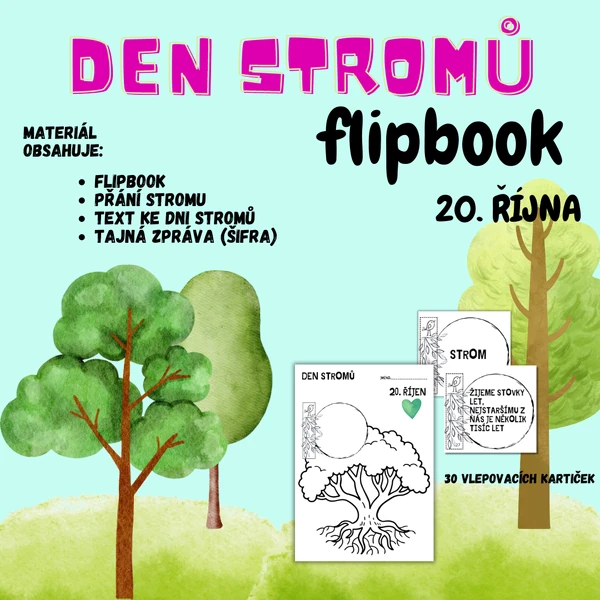 Den stromů - flipbook
