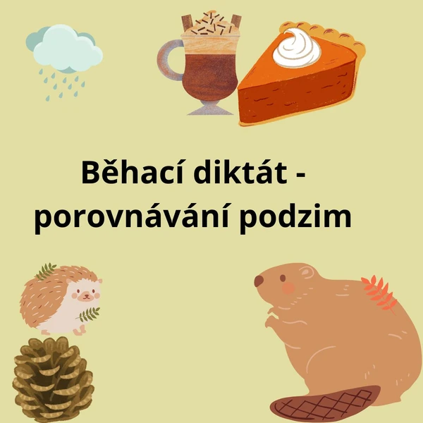 Běhací diktát - porovnávání čísel