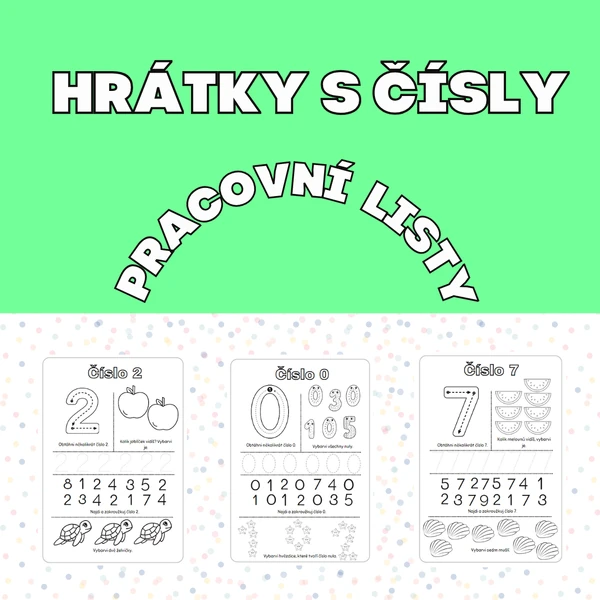 Hrátky s čísly 0 - 9