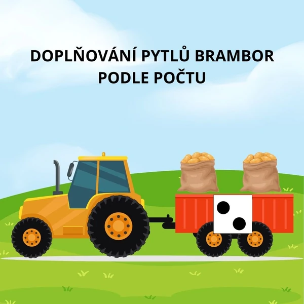 Počítání pytlů brambor