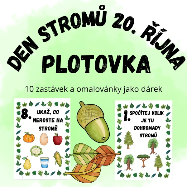 Den stromů 20. října - plotovka