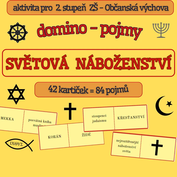Domino SVĚTOVÁ NÁBOŽENSTVÍ