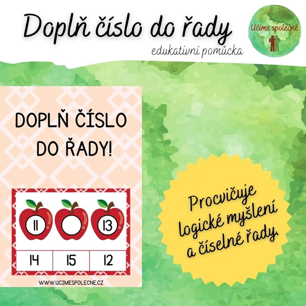 Doplň číslo do řady