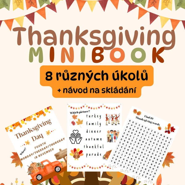 Thanksgiving minibook
