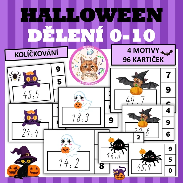 HALLOWEEN - Dělení 0-10