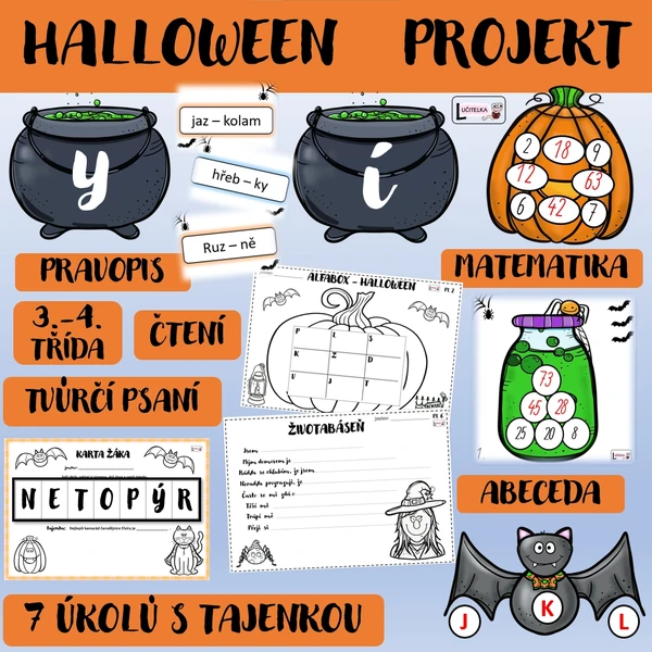 Halloween - projekt 3.-4. třída