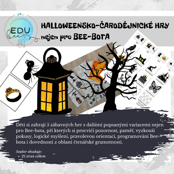 HALLOWEENSKO-ČARODĚJNICKÉ HRY nejen pro BEE-BOTA