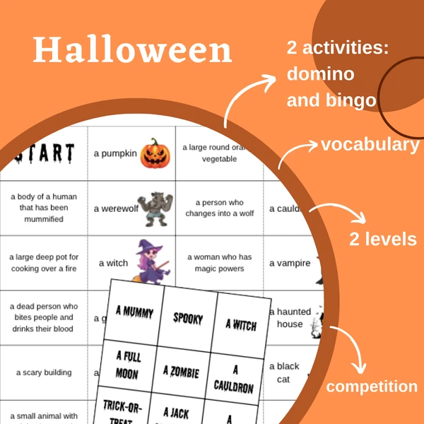 Halloween (domino and bingo)
