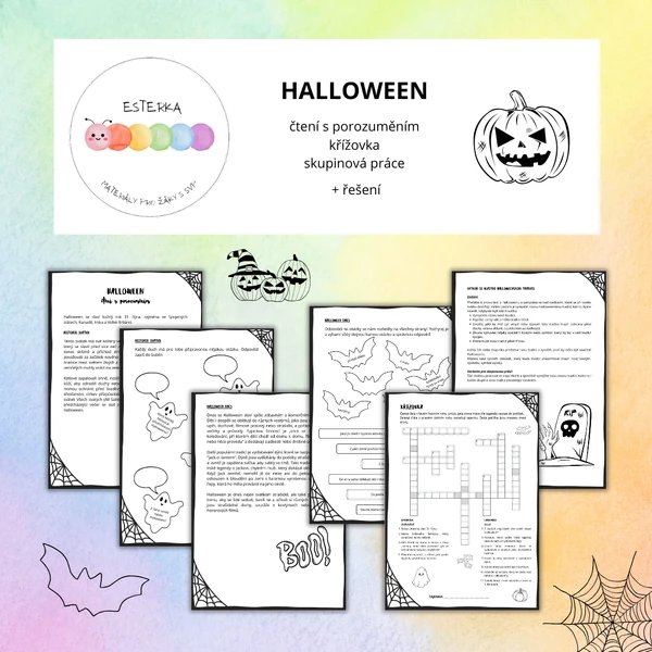 Halloween - čtení s porozuměním