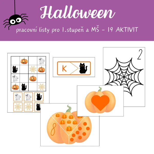 Halloween - pracovní listy