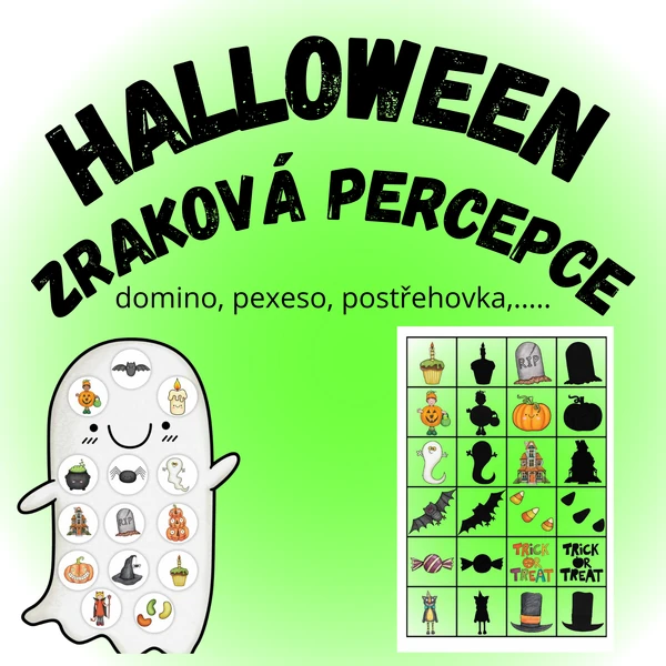 Halloween - zraková percepce