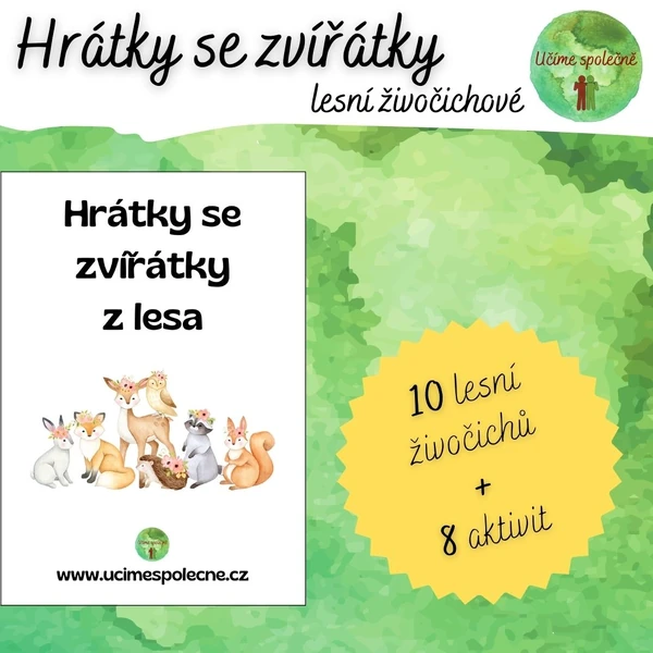 Hrátky se zvířátky z lesa