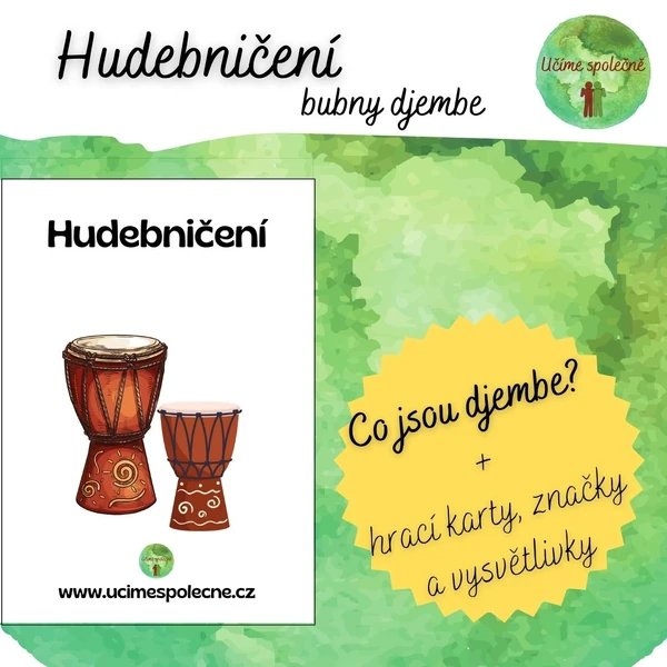 Hudebničení - bubny djembe