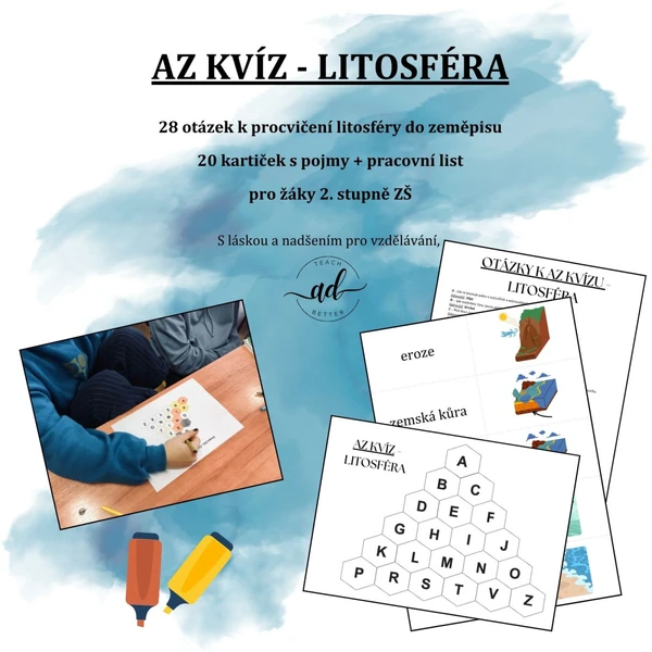 AZ kvíz - litosféra