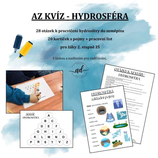 AZ kvíz - hydrosféra