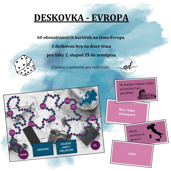 Deskovka - Evropa