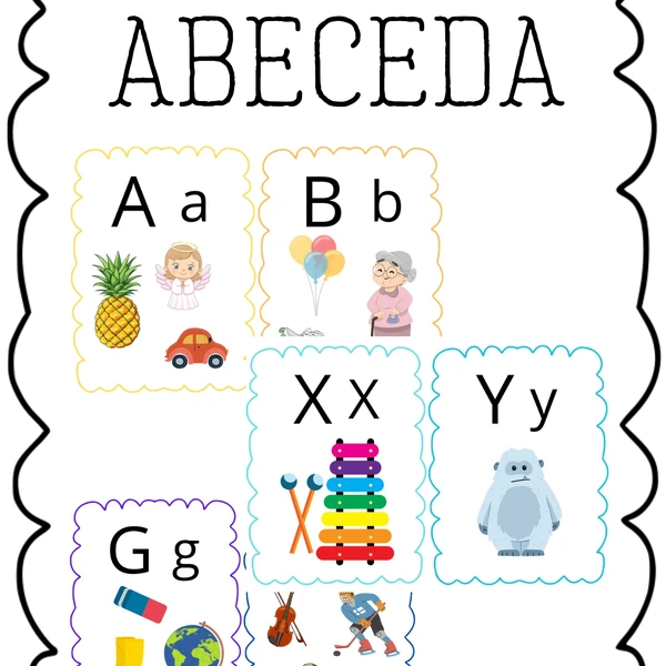 ABECEDA - kartičky