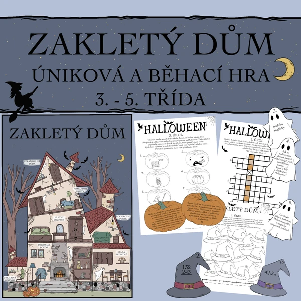 Zakletý dům - úniková a běhací hra