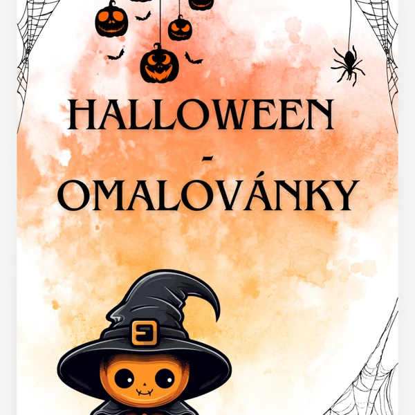 Halloween- omalovánky