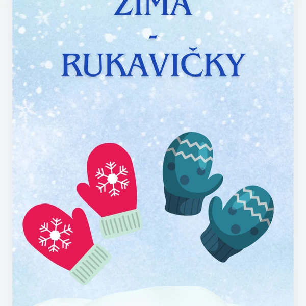 Zima- rukavičky