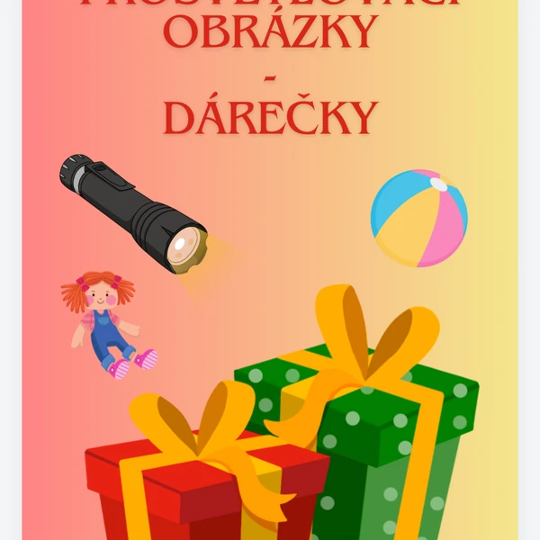 Prosvětlovací obrázky - dárečky