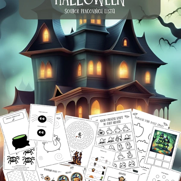 Halloween - pracovní listy