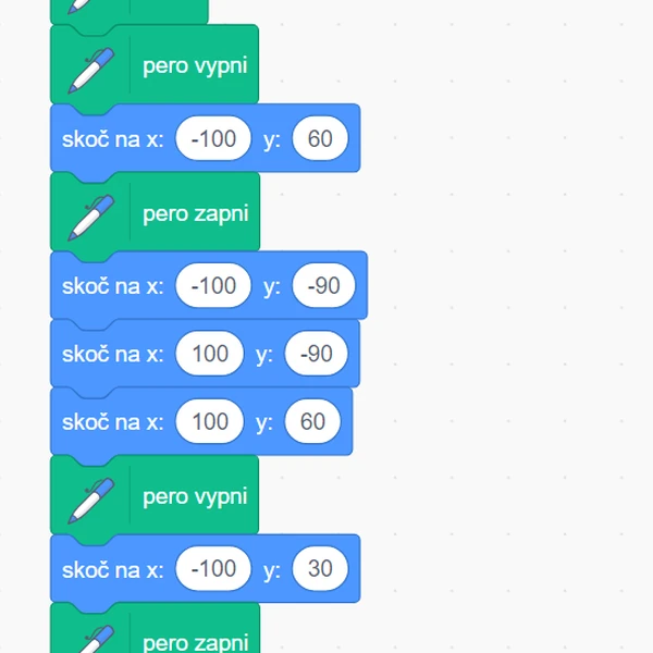 Souřadnice v prostředí Scratch