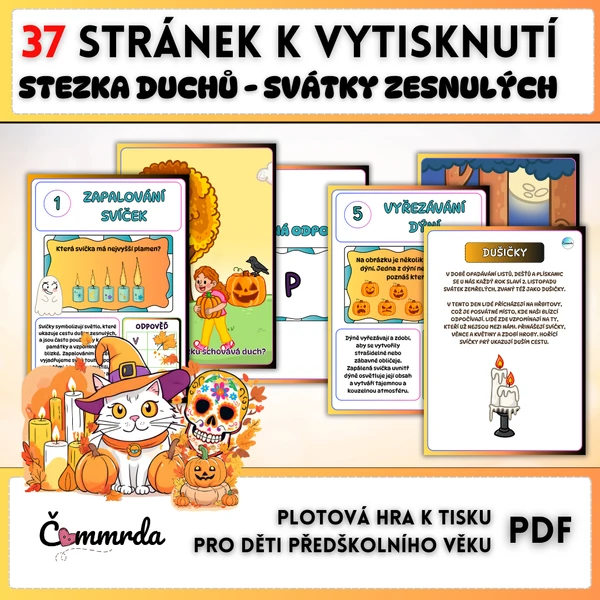 Stezka duchů - svátky zesnulých k tisku
