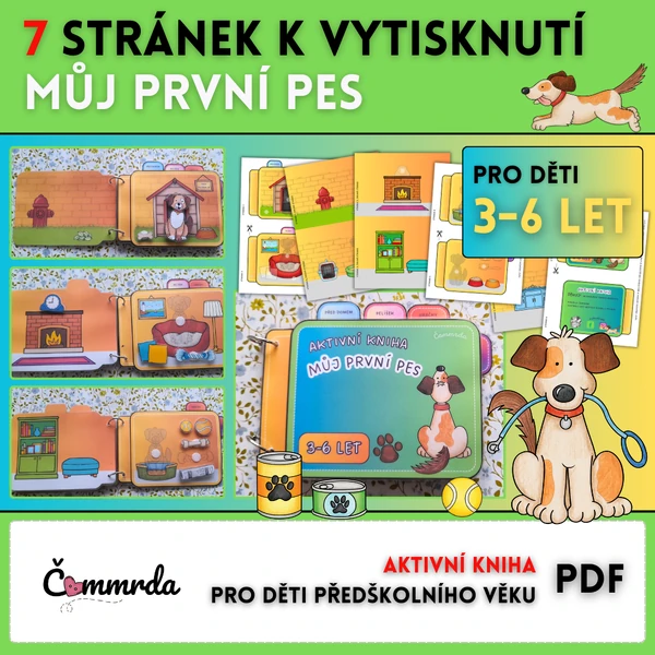 Aktivní kniha - "Můj první pes"